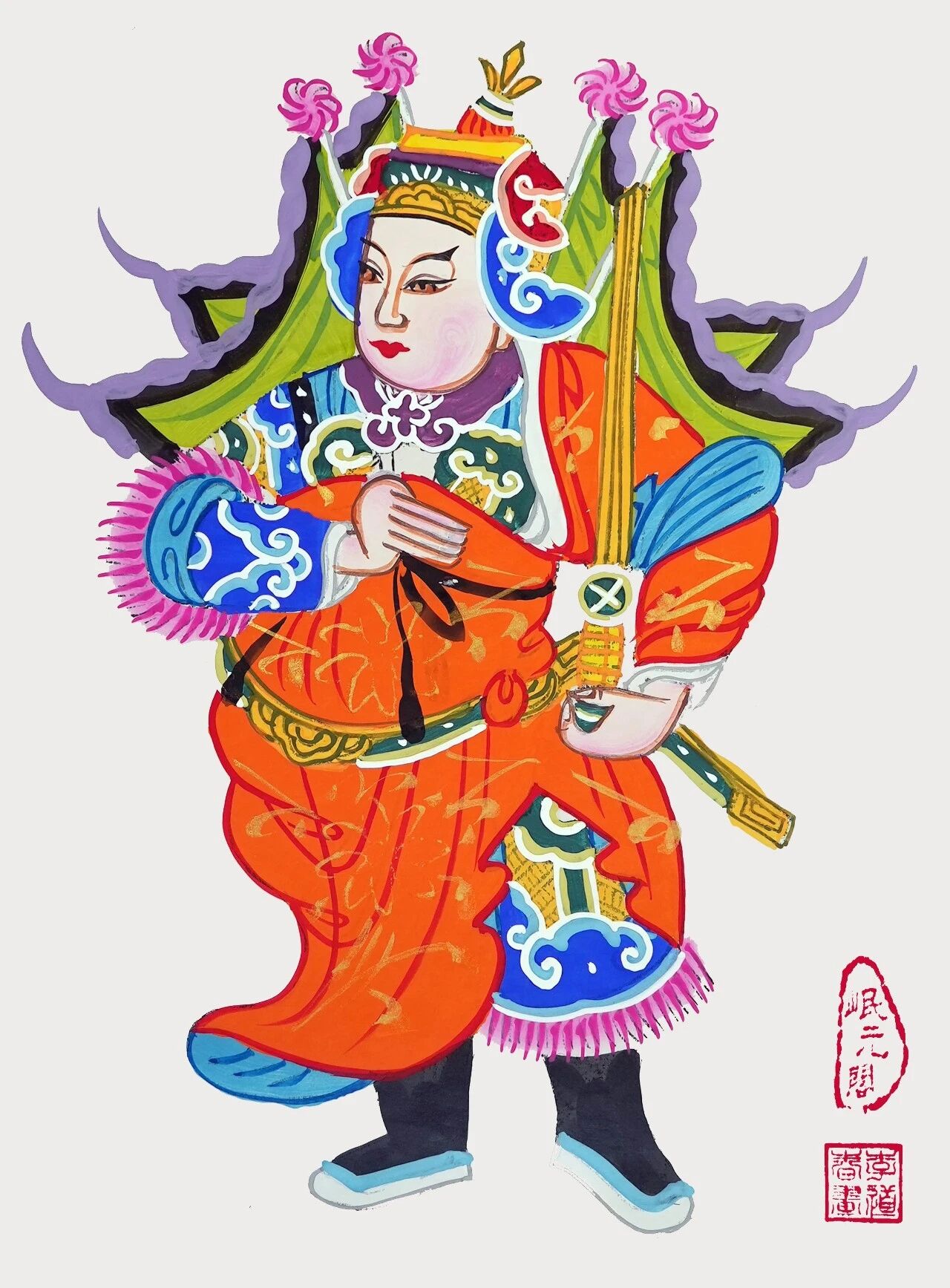 绵竹年画